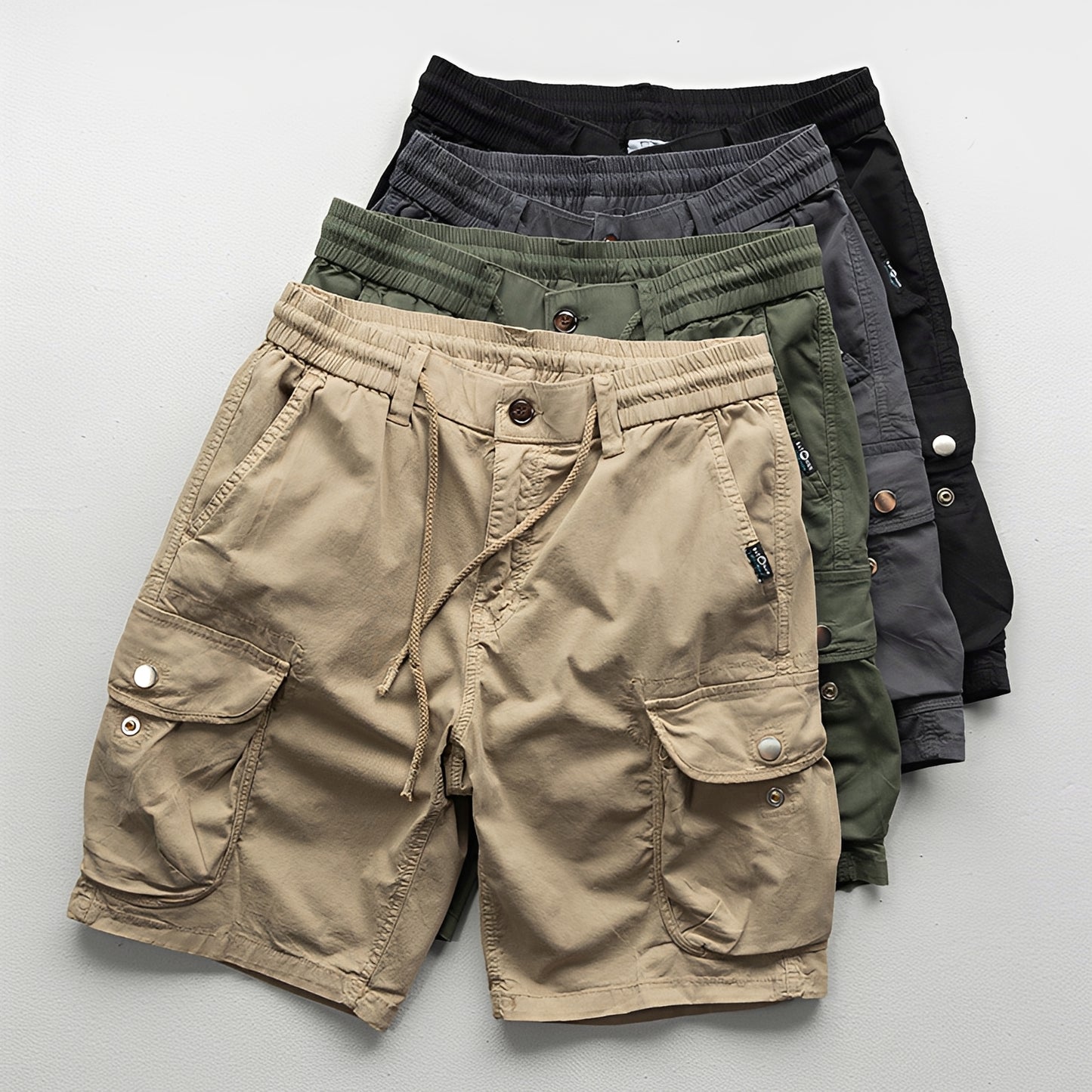 Liam - Casual Cargo Shorts