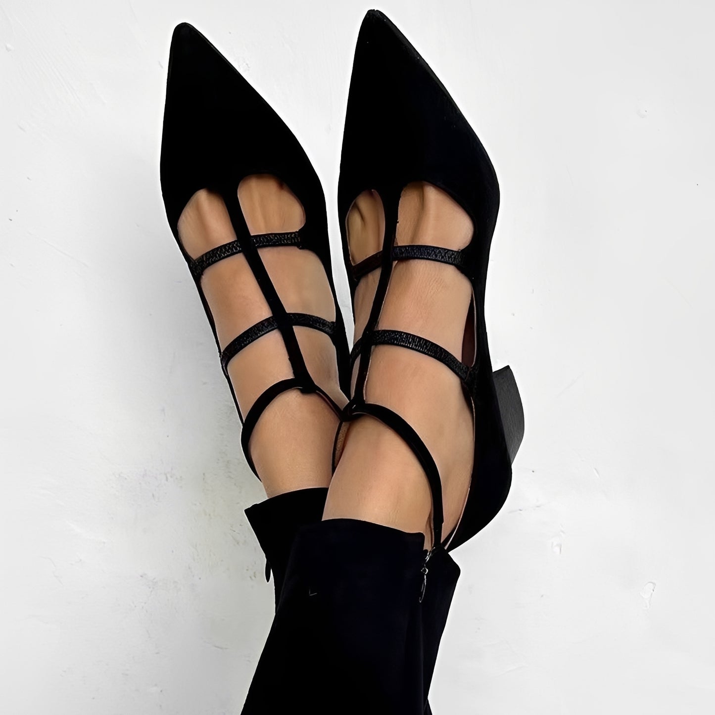 Shayan - Stylish Pointed Toe Pumps Sandals
