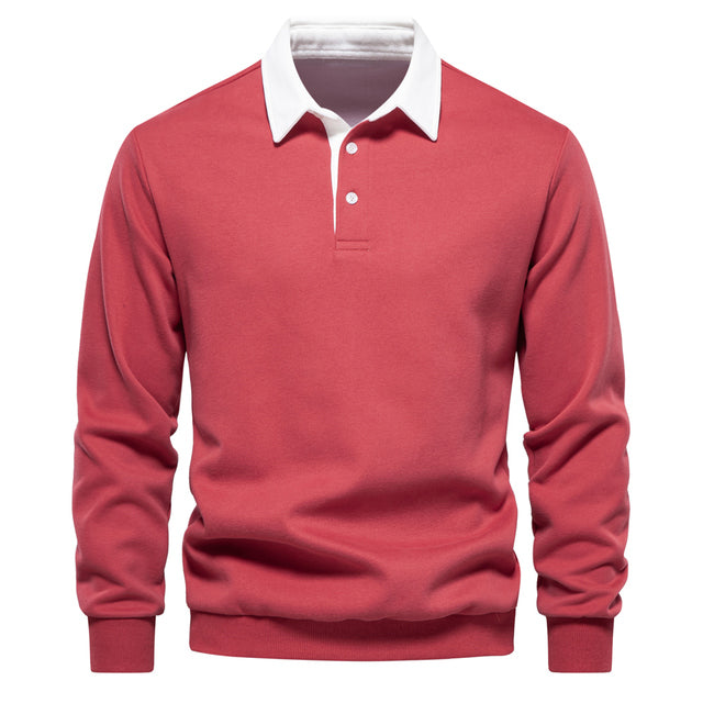 Evan – Polo Sweater