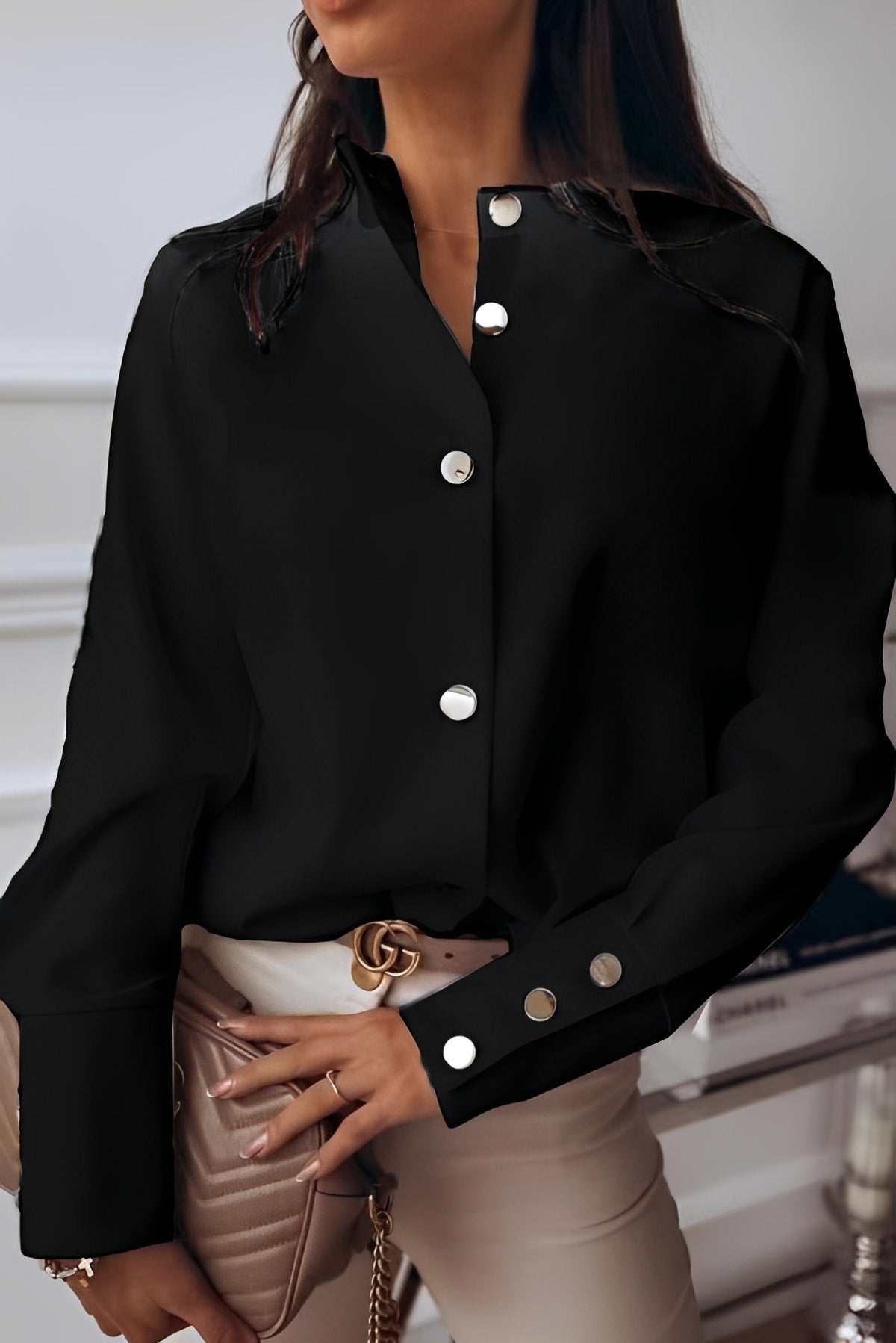 Ashley - Elegant Long Sleeve Blouse