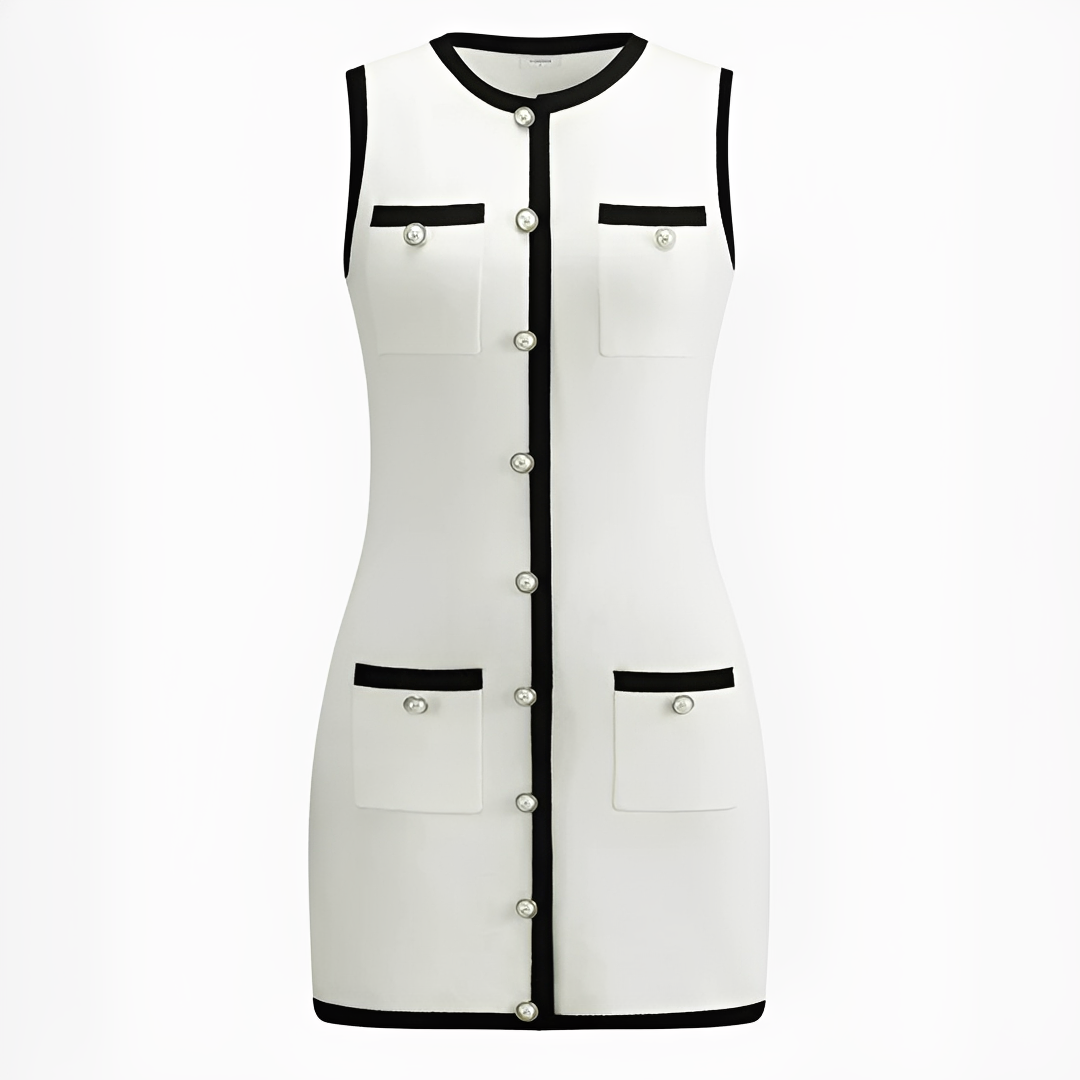 Delilah - Chic sleeveless short dress