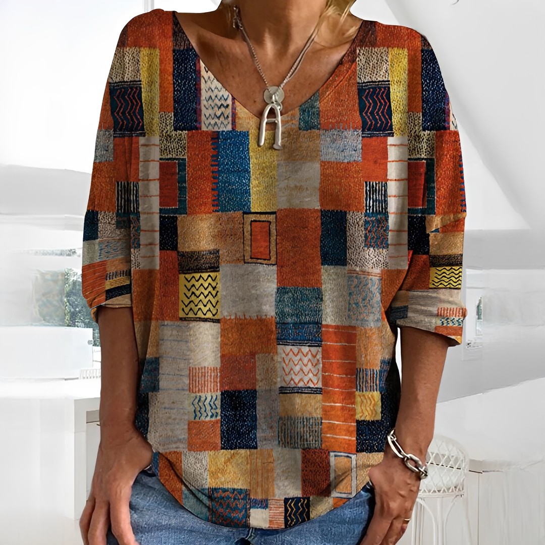 Charmeine - Fashionable Loose-Fit Shirt