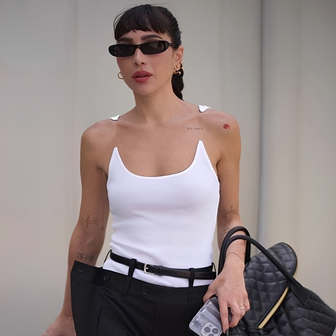 Maisie - Fashionable Strap Tank Top