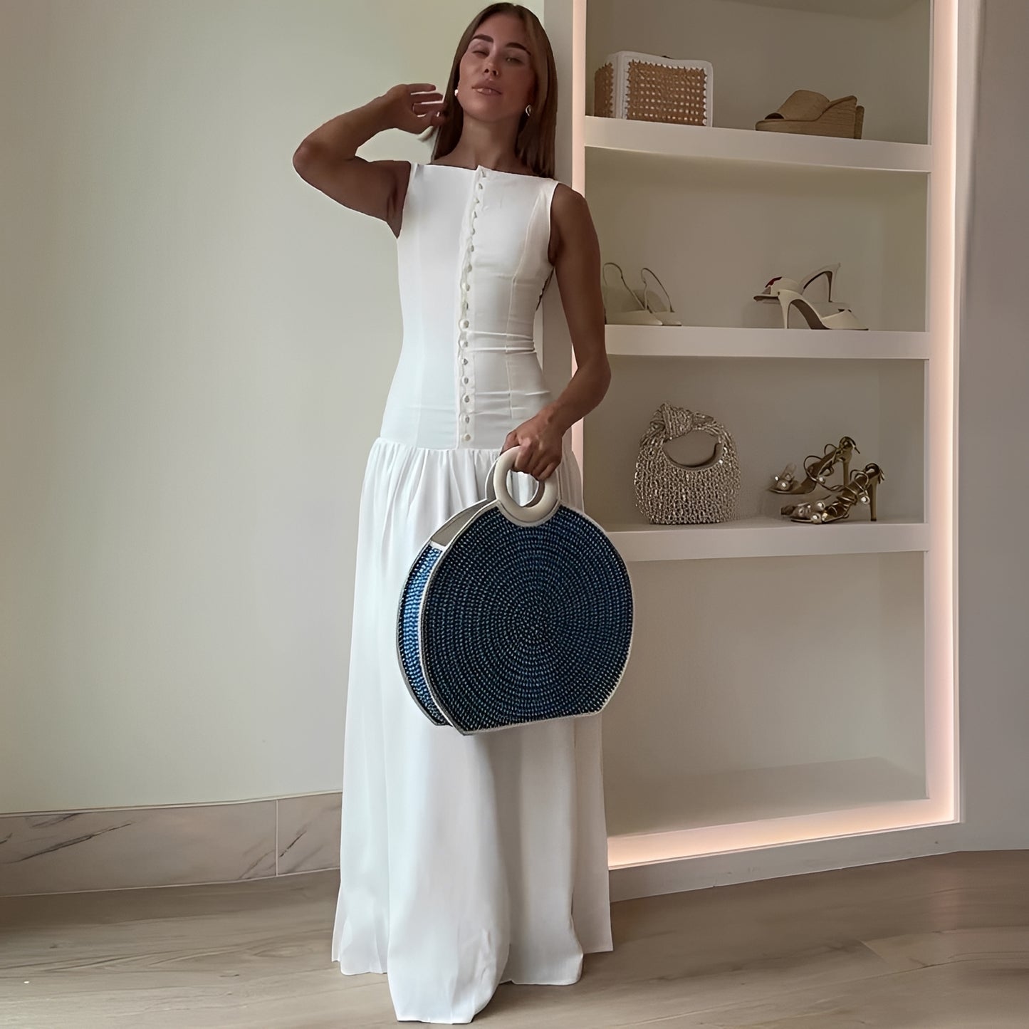 Marianne - Stylish Swing Maxi Dress