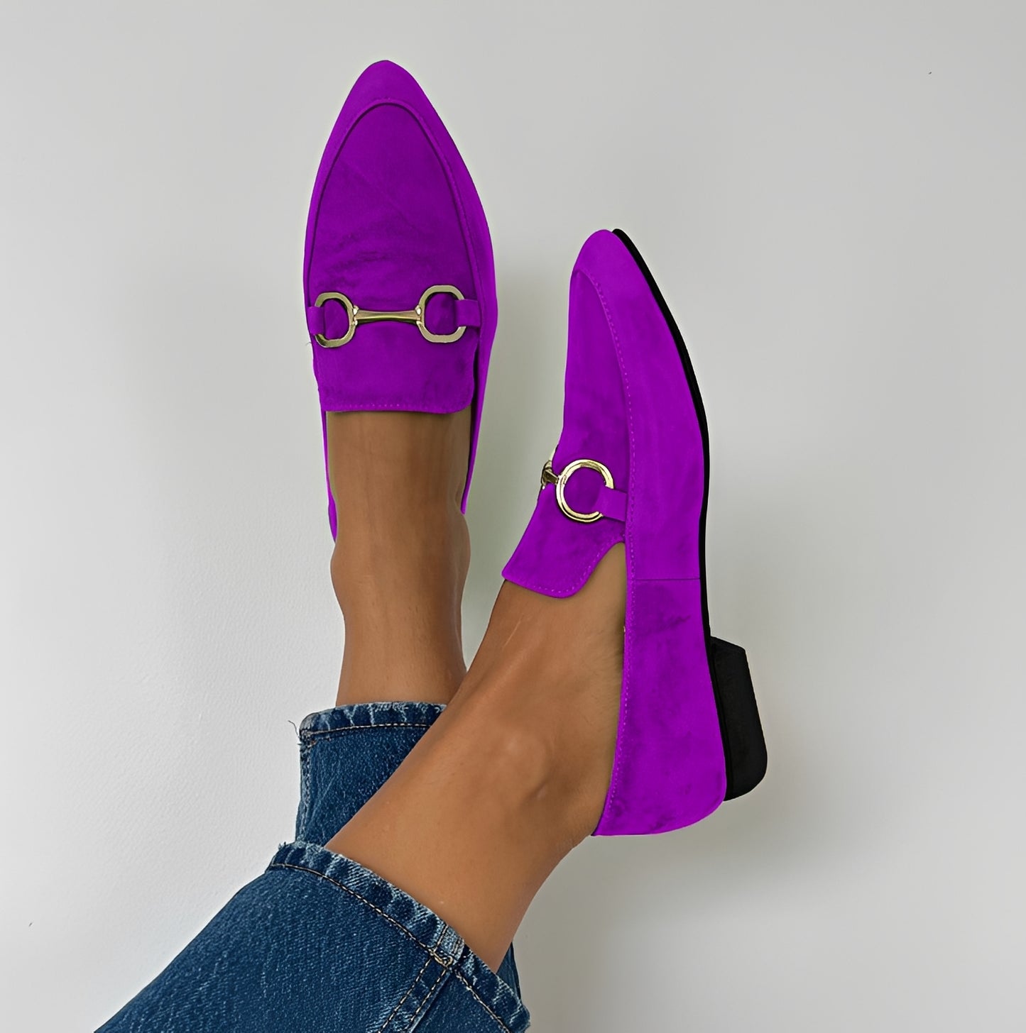 Vinnie - Stylish Colorful Pointed Loafers