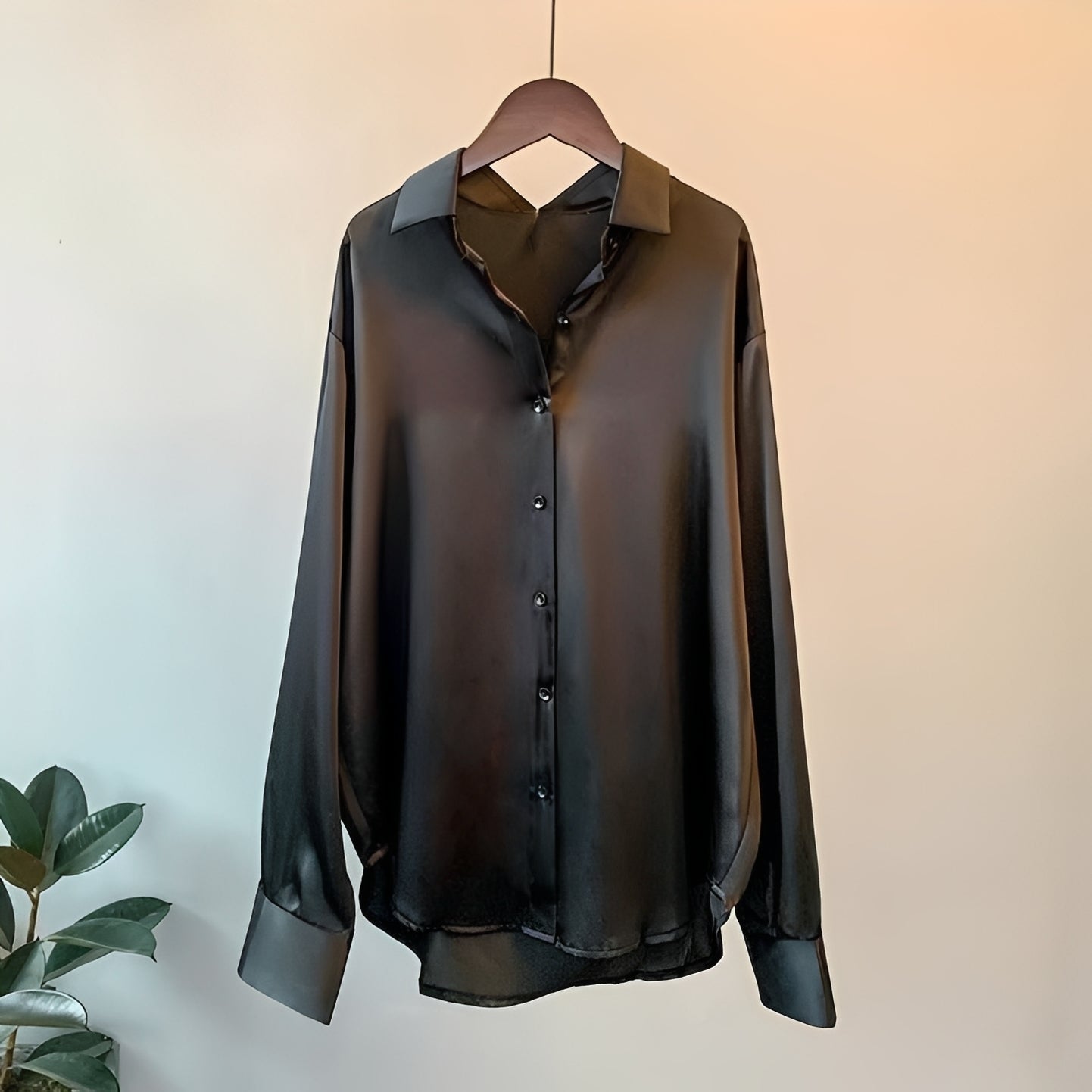 Ashley - Sleek Long-sleeve Shirt