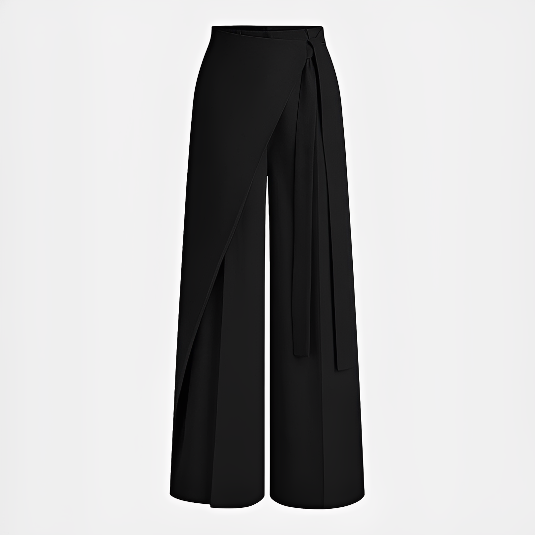 Leilani - Asymmetric wide leg pants