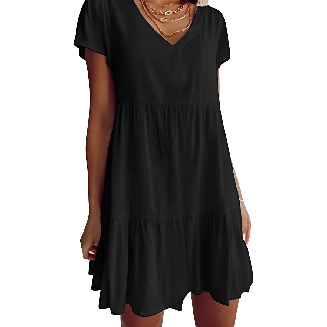 Judith - Relaxed Casual Short Dress