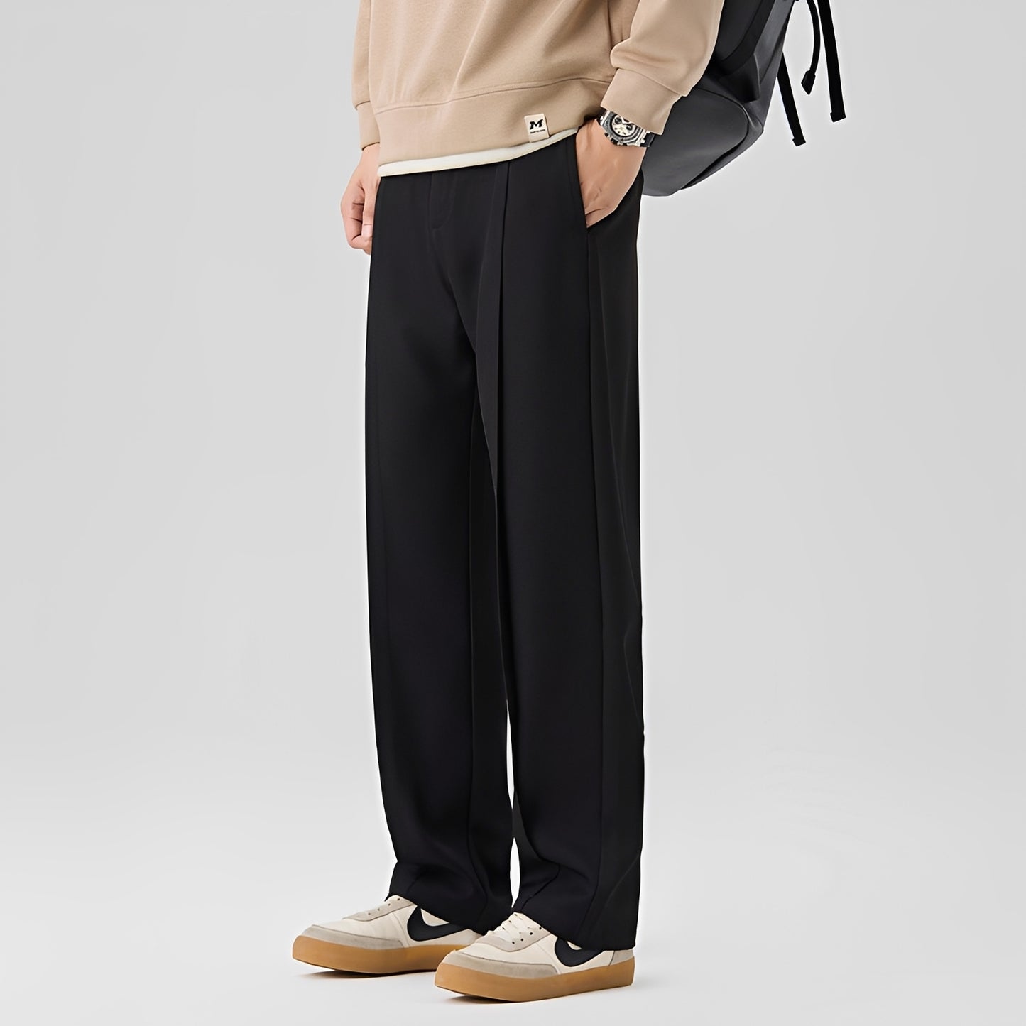 Preston - Formal Draping Trousers
