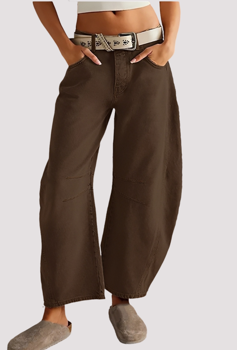 Kendra - Stylish Wide Leg Trousers