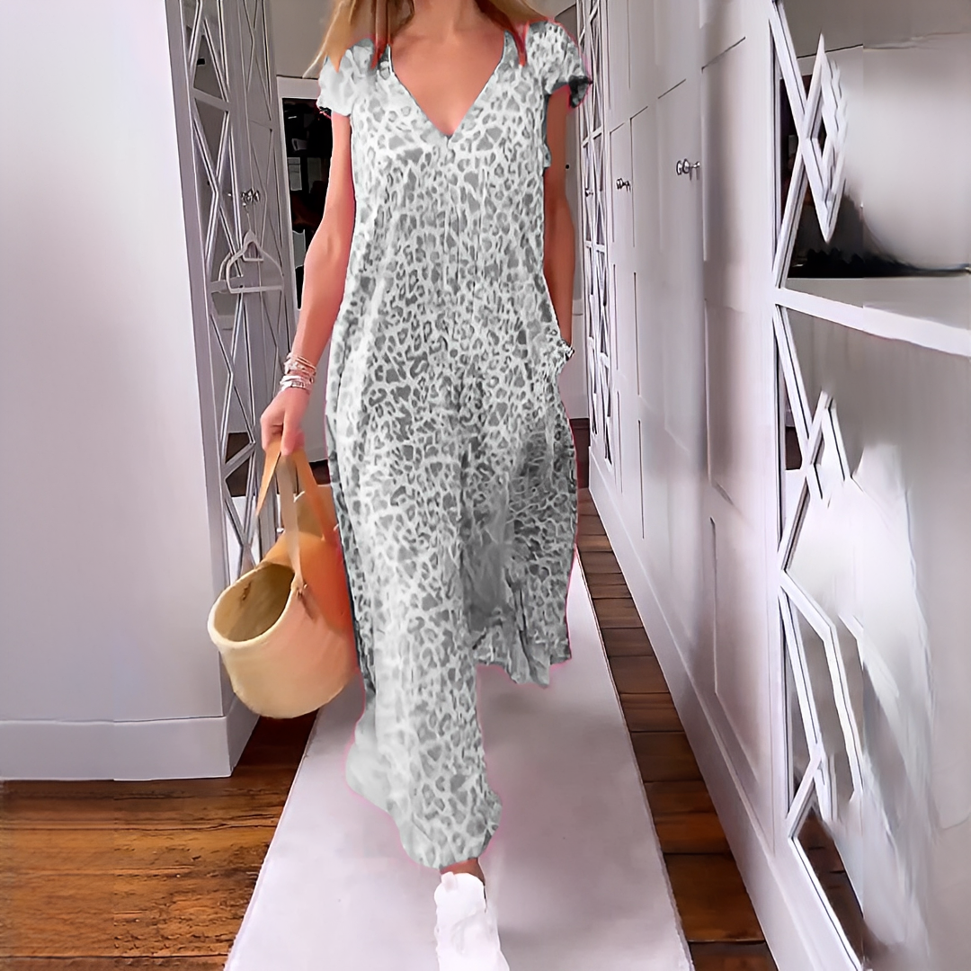 Elsie - Trendy Short Sleeve Dress