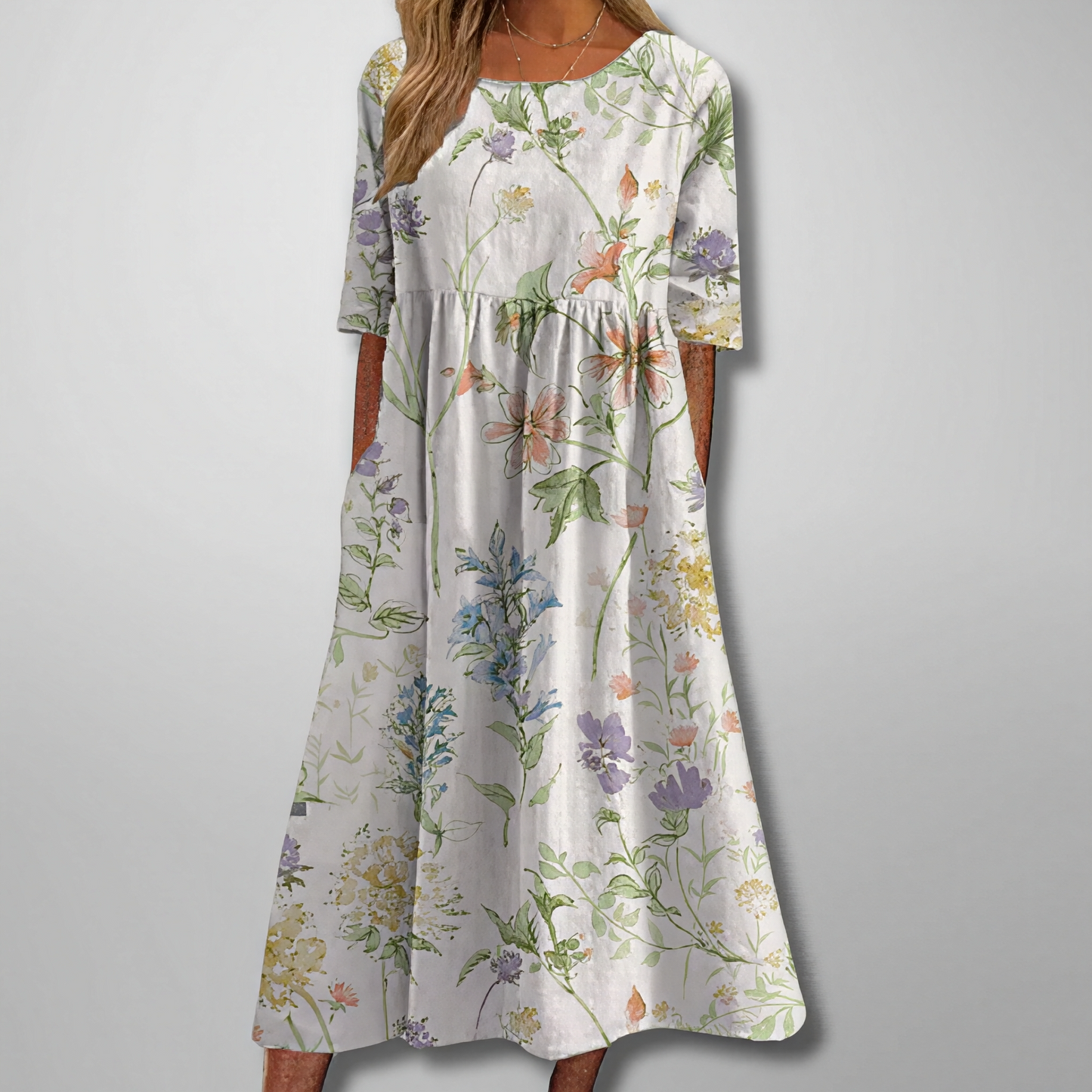 Gail – Floral Women's Maxi Dress