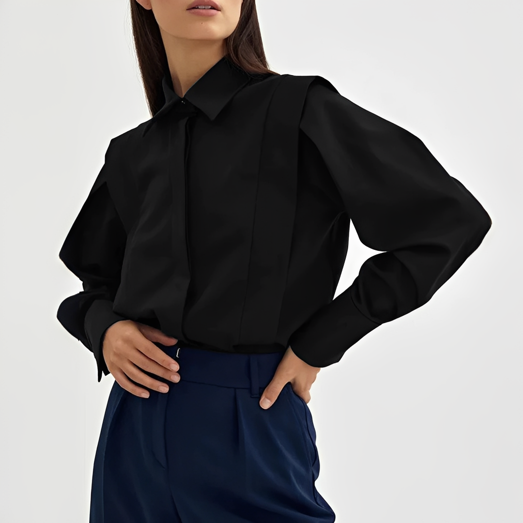 Cecile - Trendy oversized shirt