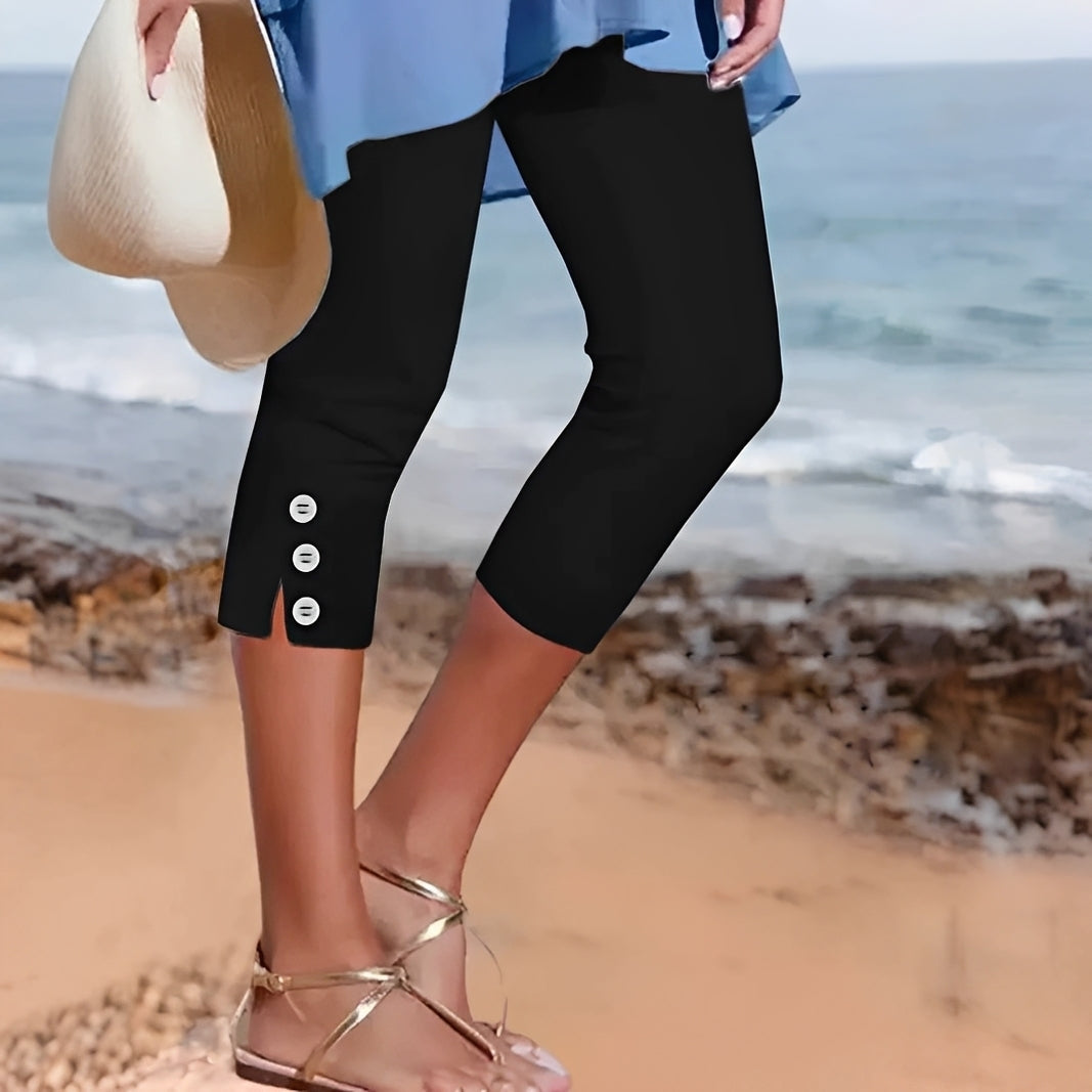 Catrin - Stylish Cropped Pants