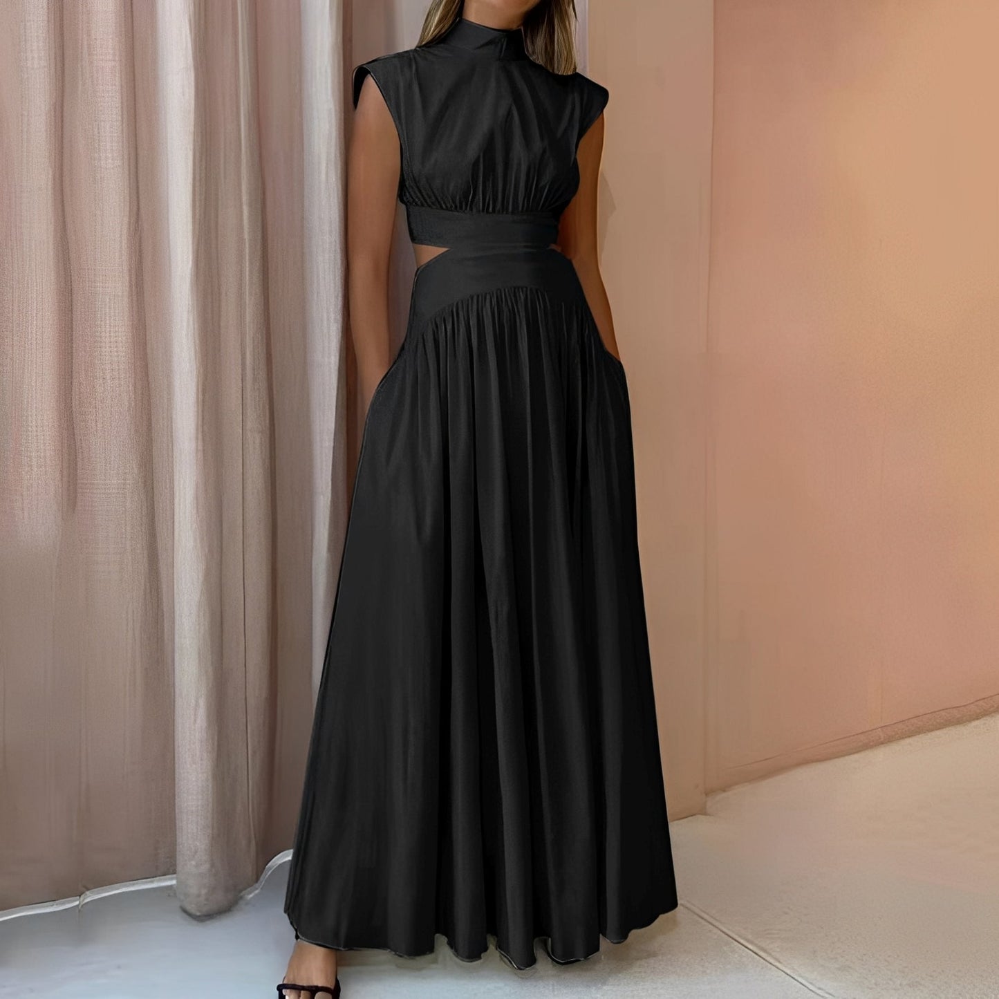 Isabella - Modern Sleeveless Dress
