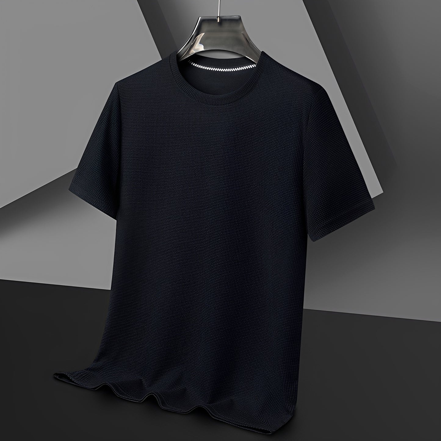 Jed - Casual Waffle T-Shirt