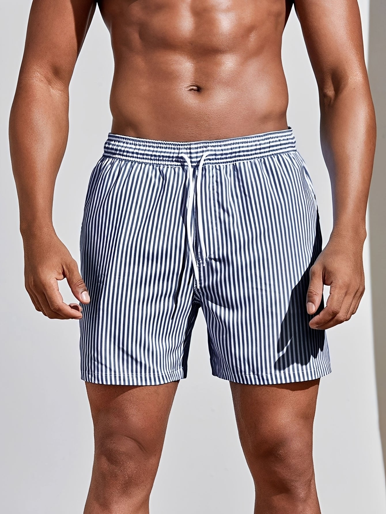 Reuben - Fast-Drying Striped Swim Shorts