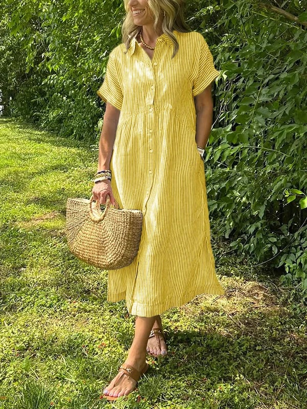Corinne – Elegant Women's Shirt Dress