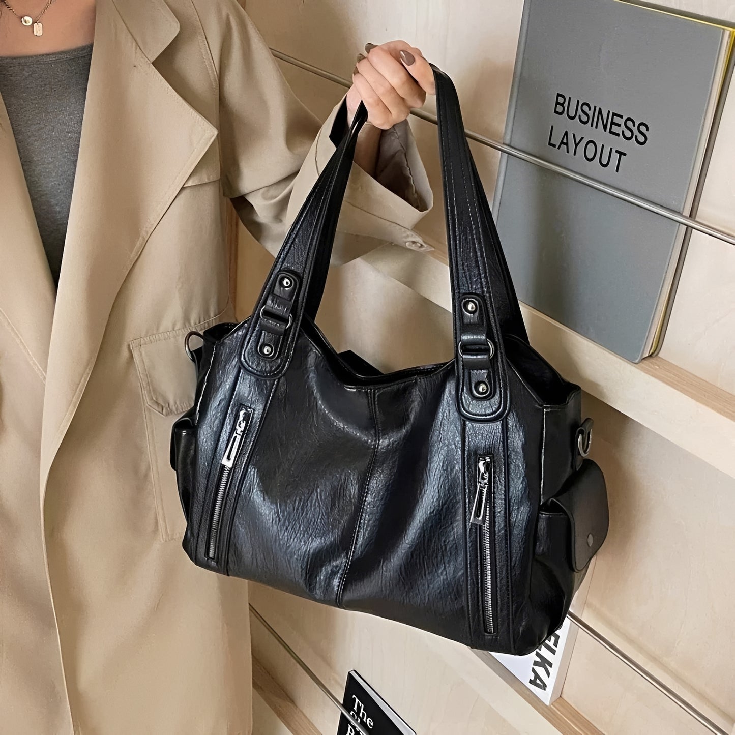 Angelica - Classic Shoulder Bag