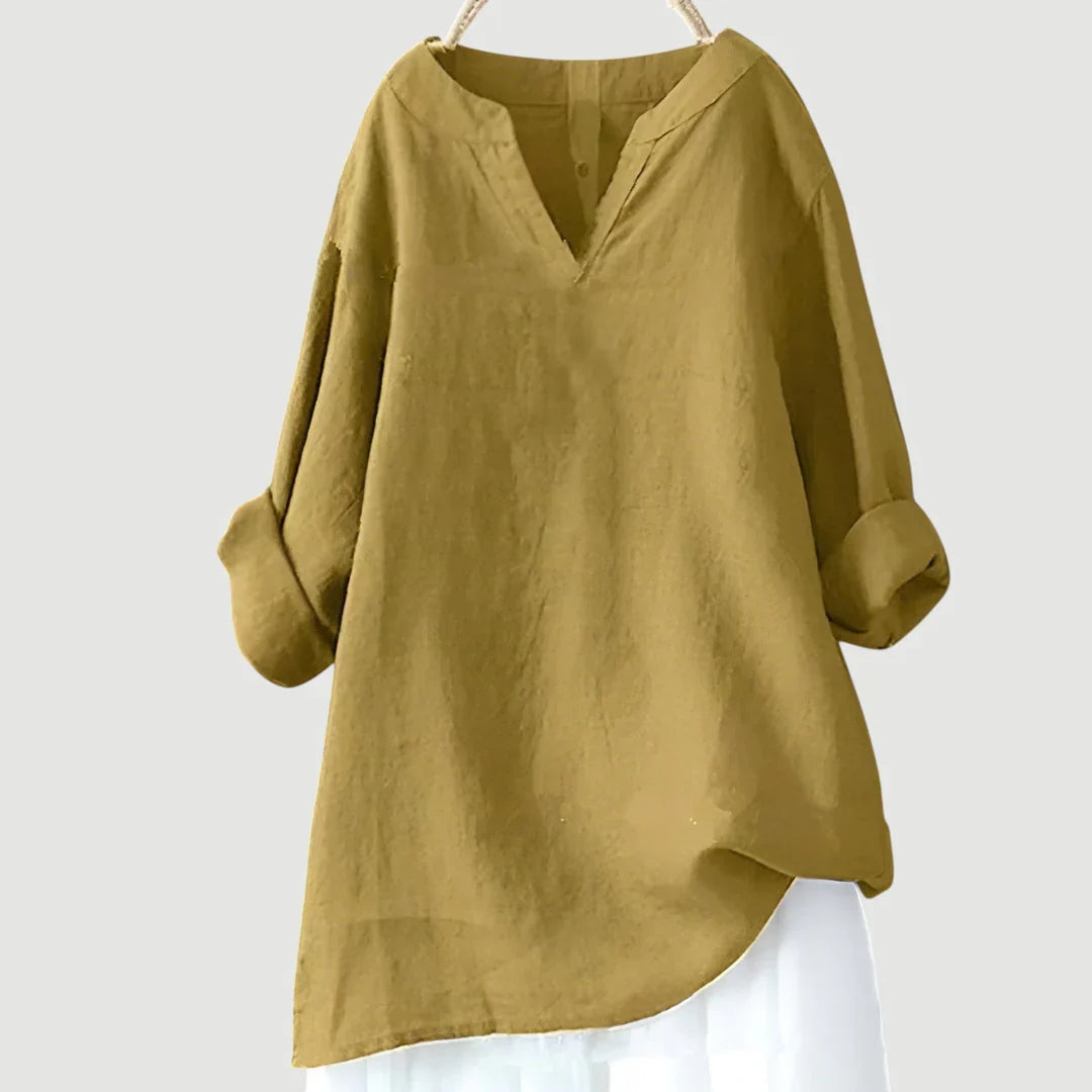 Nicole – Elegant Women's Tunic Blouse