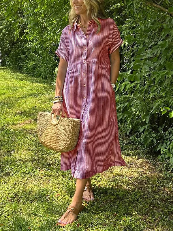 Corinne – Elegant Women's Shirt Dress