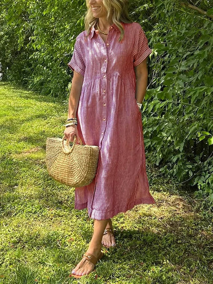 Corinne – Elegant Women's Shirt Dress