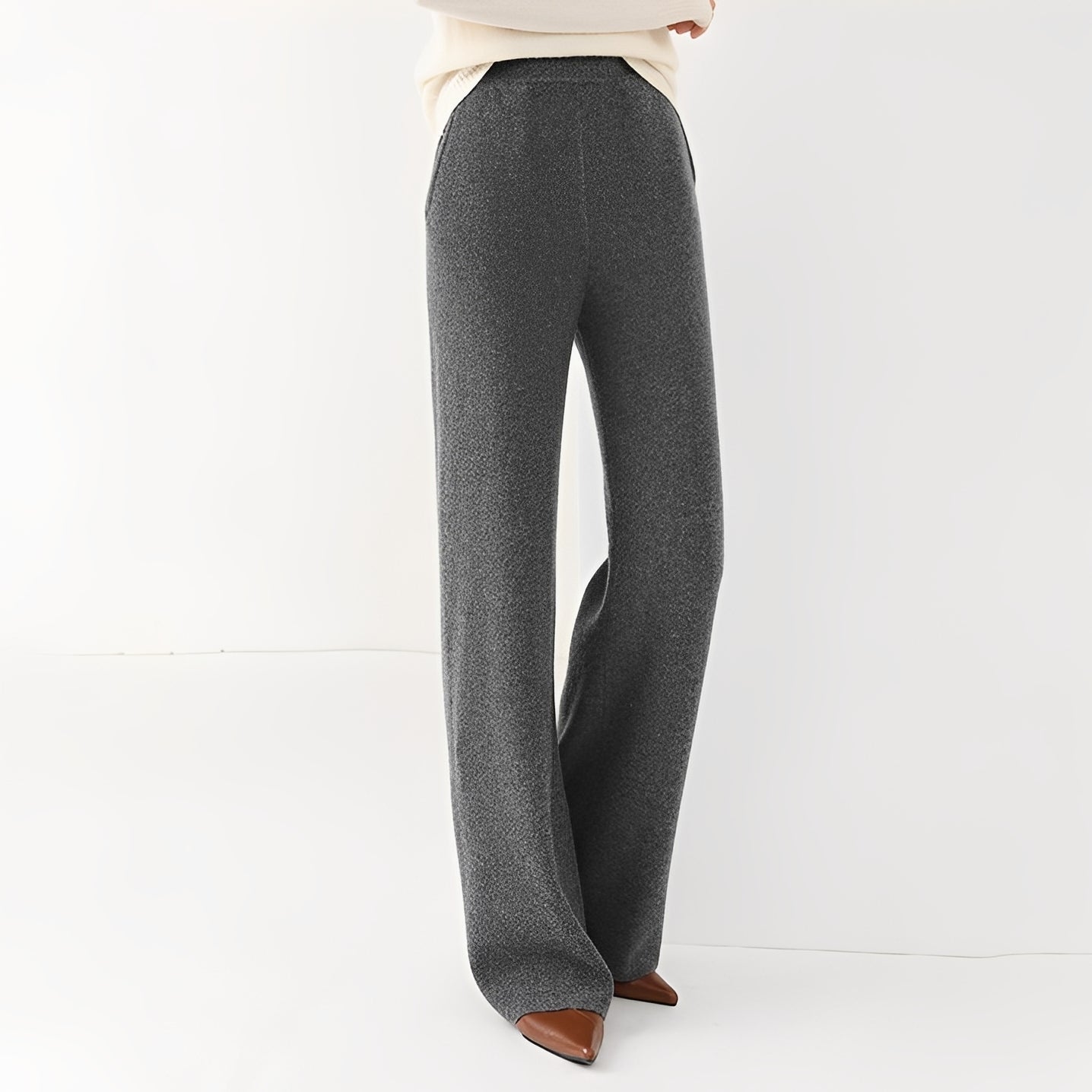 Jamie - Formal High-Waist Pants