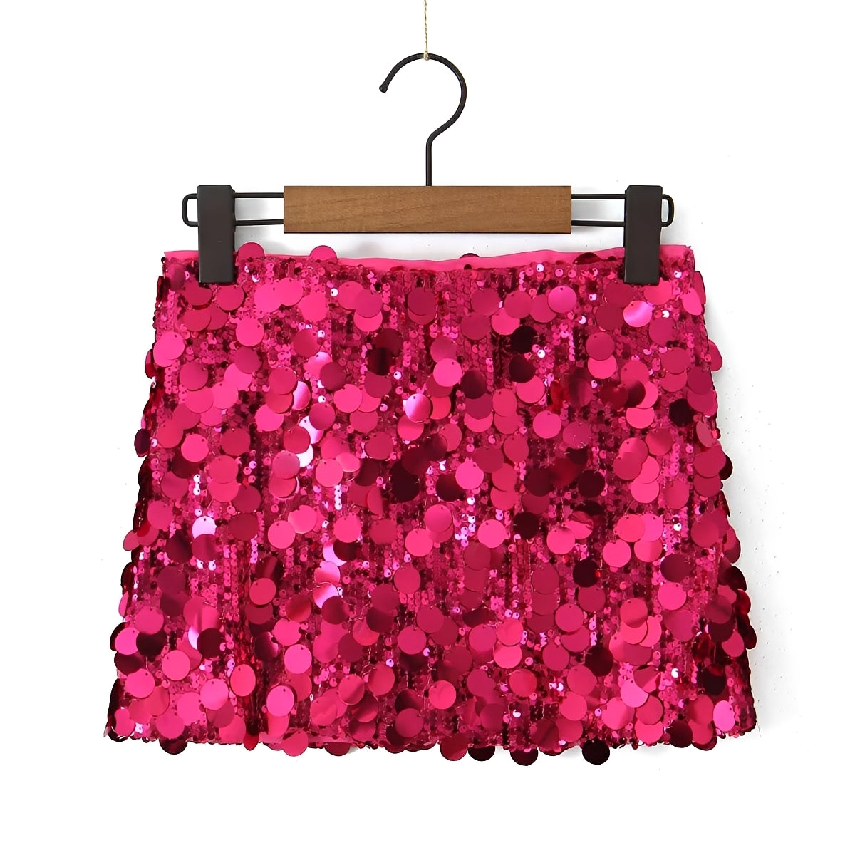 Abbey - Stylish Sequined Mini Skirt