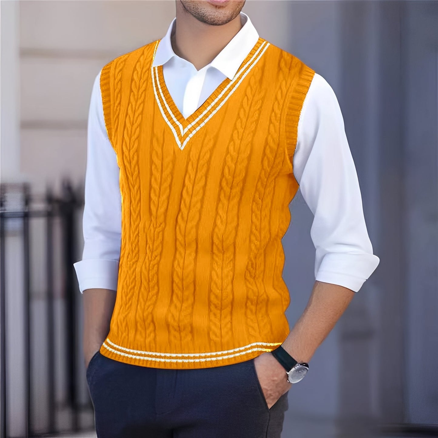 Bobbie - Stylish V-neck Vest