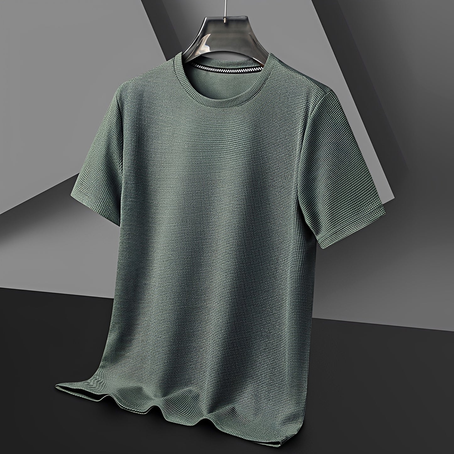 Jed - Casual Waffle T-Shirt