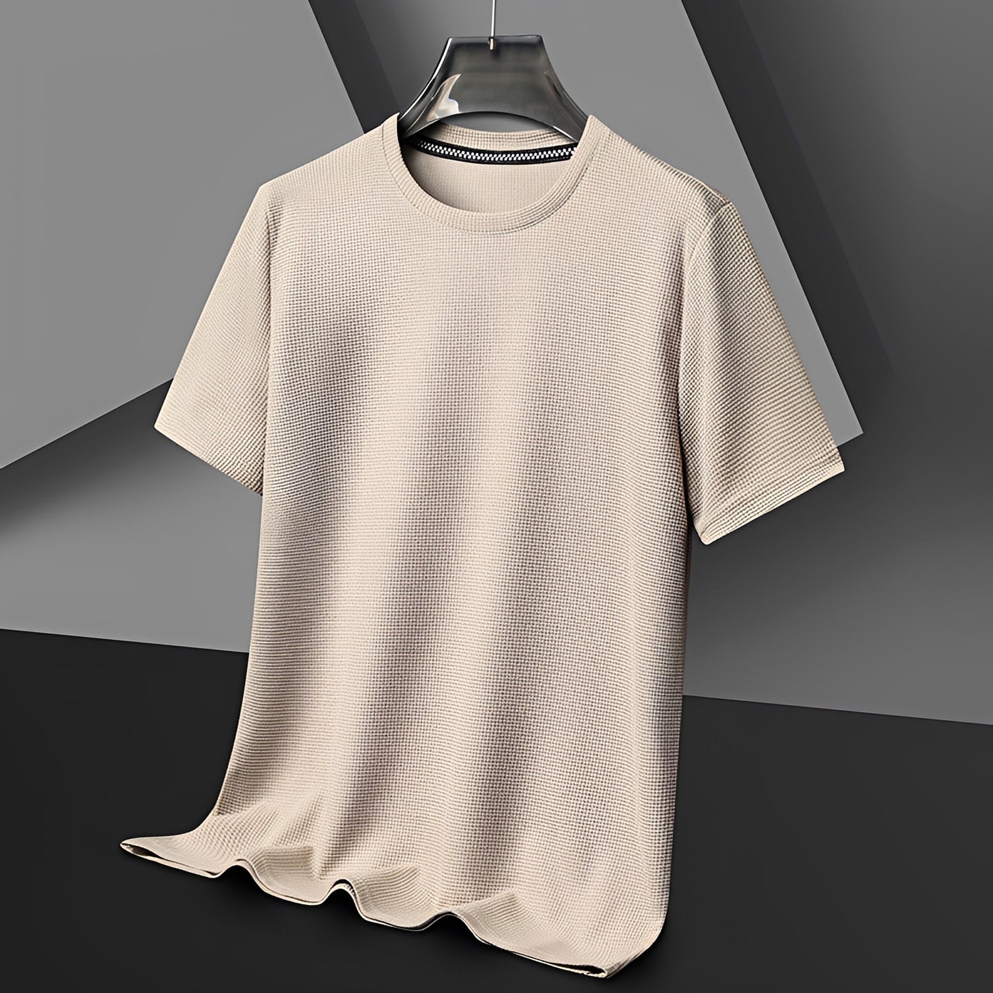 Jed - Casual Waffle T-Shirt