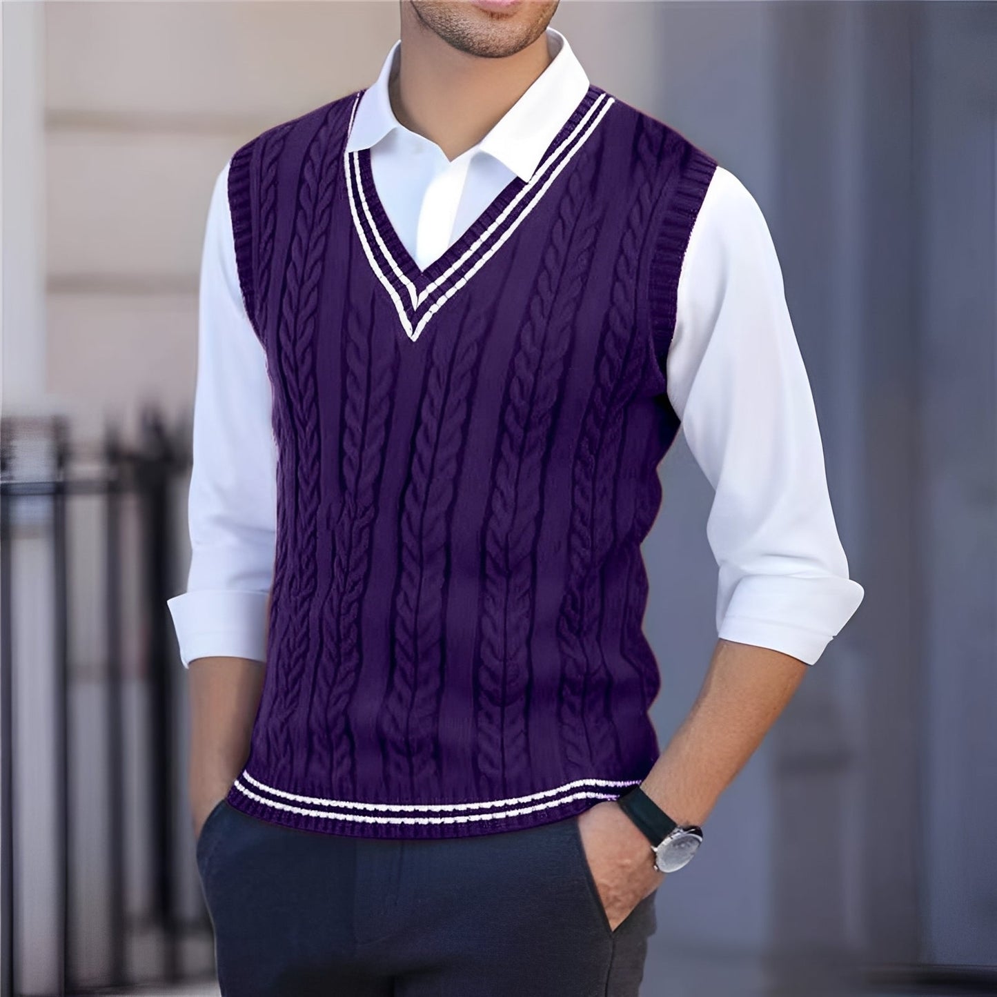 Bobbie - Stylish V-neck Vest