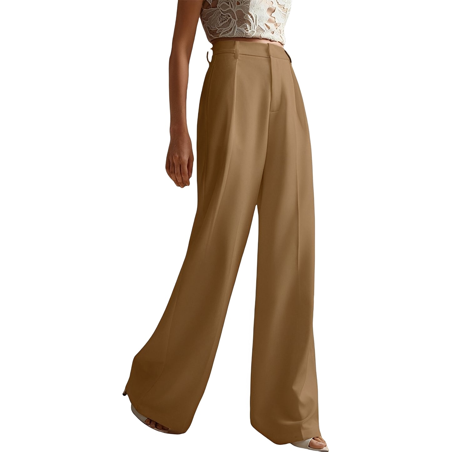 Elaida - Casual Wide-Leg Trousers