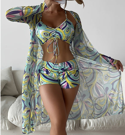 Nancy - Three-Piece Swimwear Set