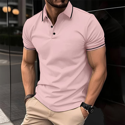 Frank - Stylish Lapel Polo Shirt