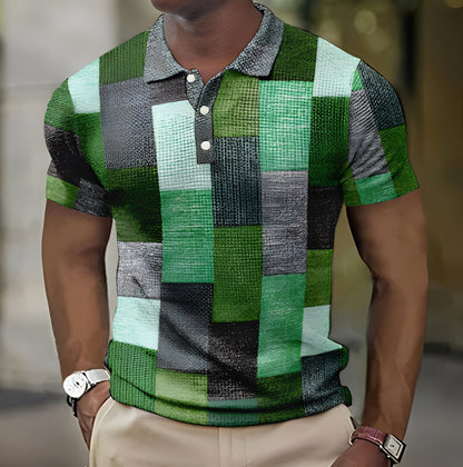 Jimmy - Trendy Checkered Plaid Shirt