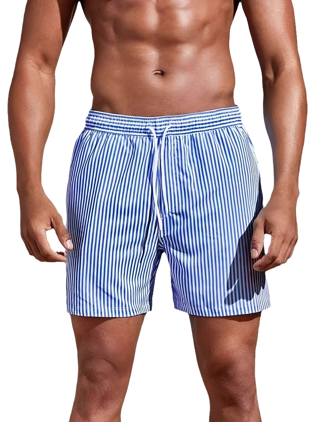 Reuben - Fast-Drying Striped Swim Shorts