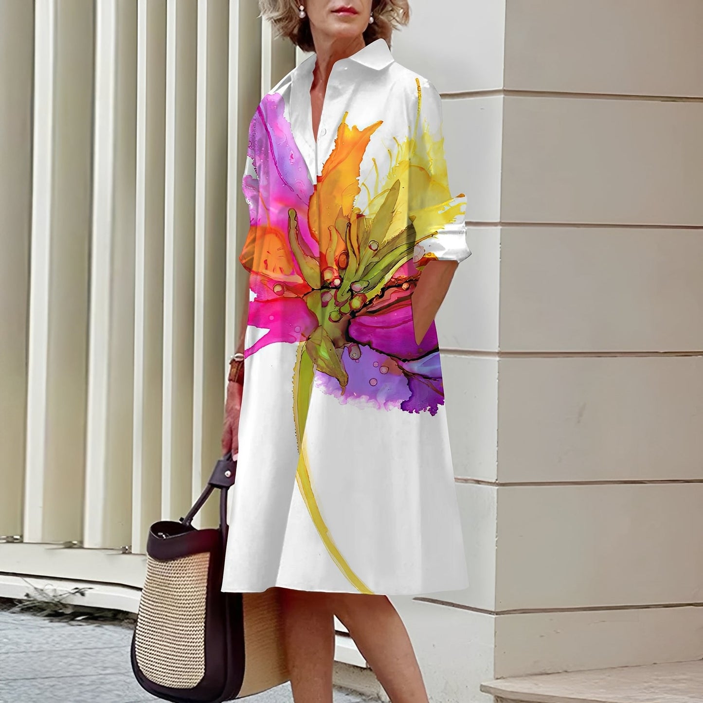 Vevien - Stylish flowy dress