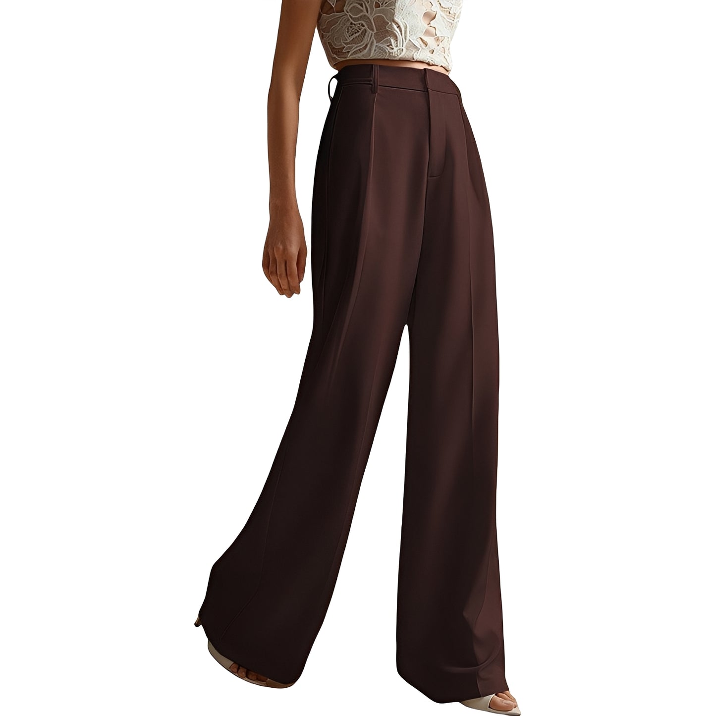 Elaida - Casual Wide-Leg Trousers