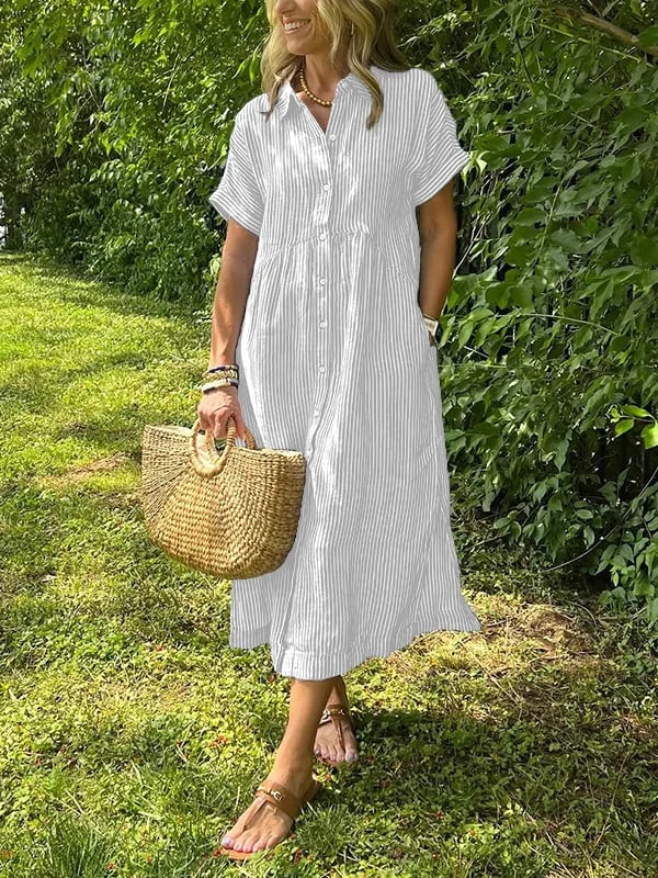 Corinne – Elegant Women's Shirt Dress