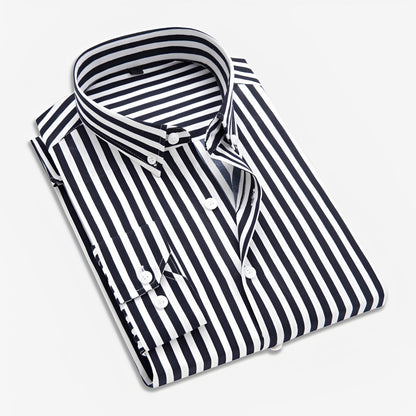 Edward - Long-Sleeve Striped Shirt