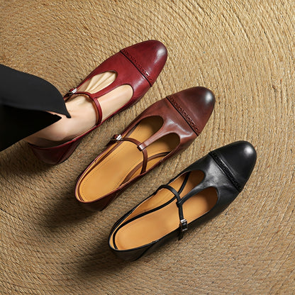 Aayan - Casual Flats with Buckle