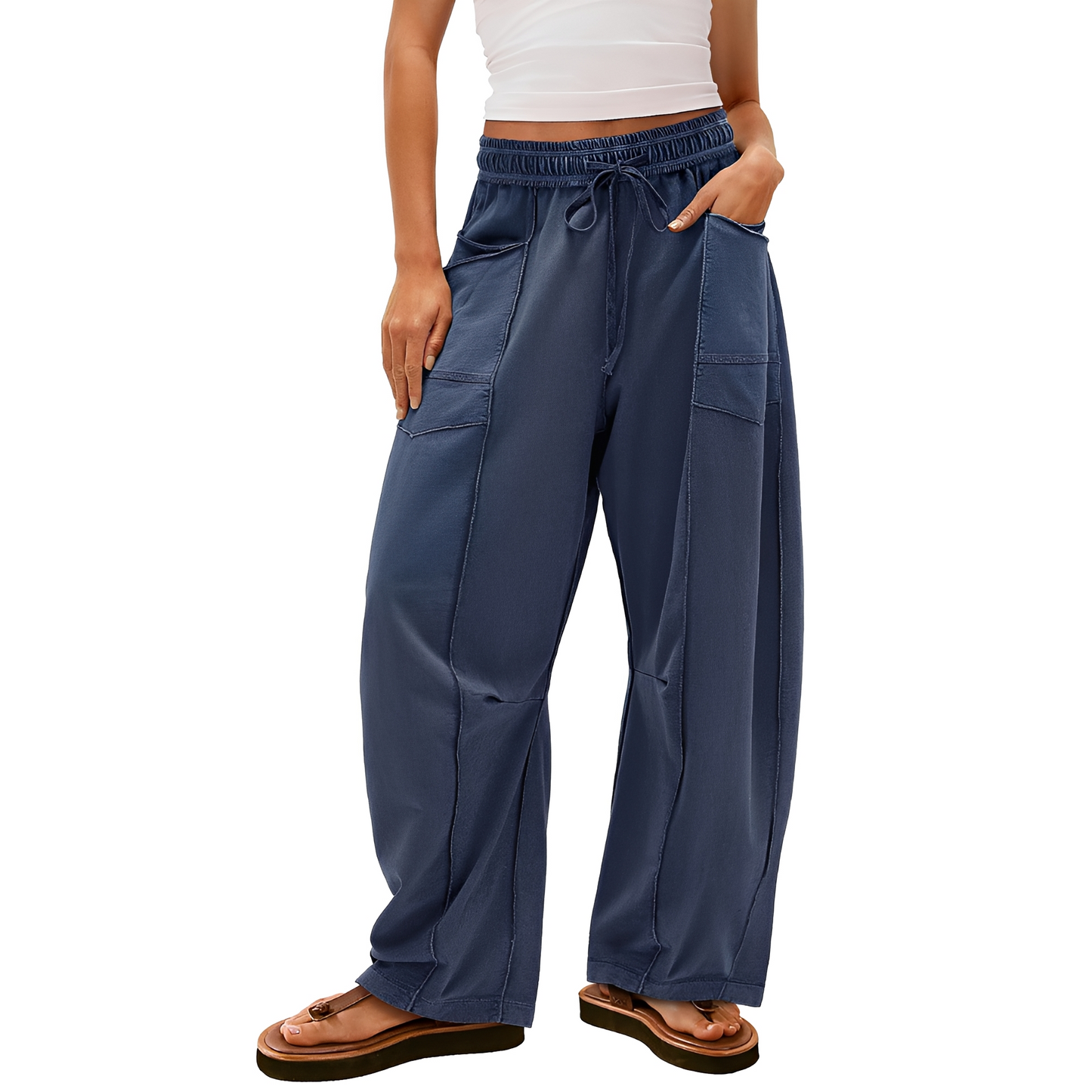 Marianne - Stylish Wide Leg Pants