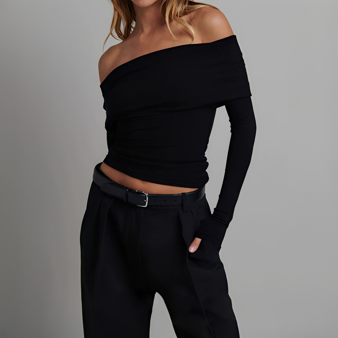 Kathryn - Stylish Off Shoulder Top