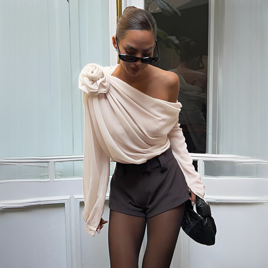 Ellise - Stylish asymmetrical blouse
