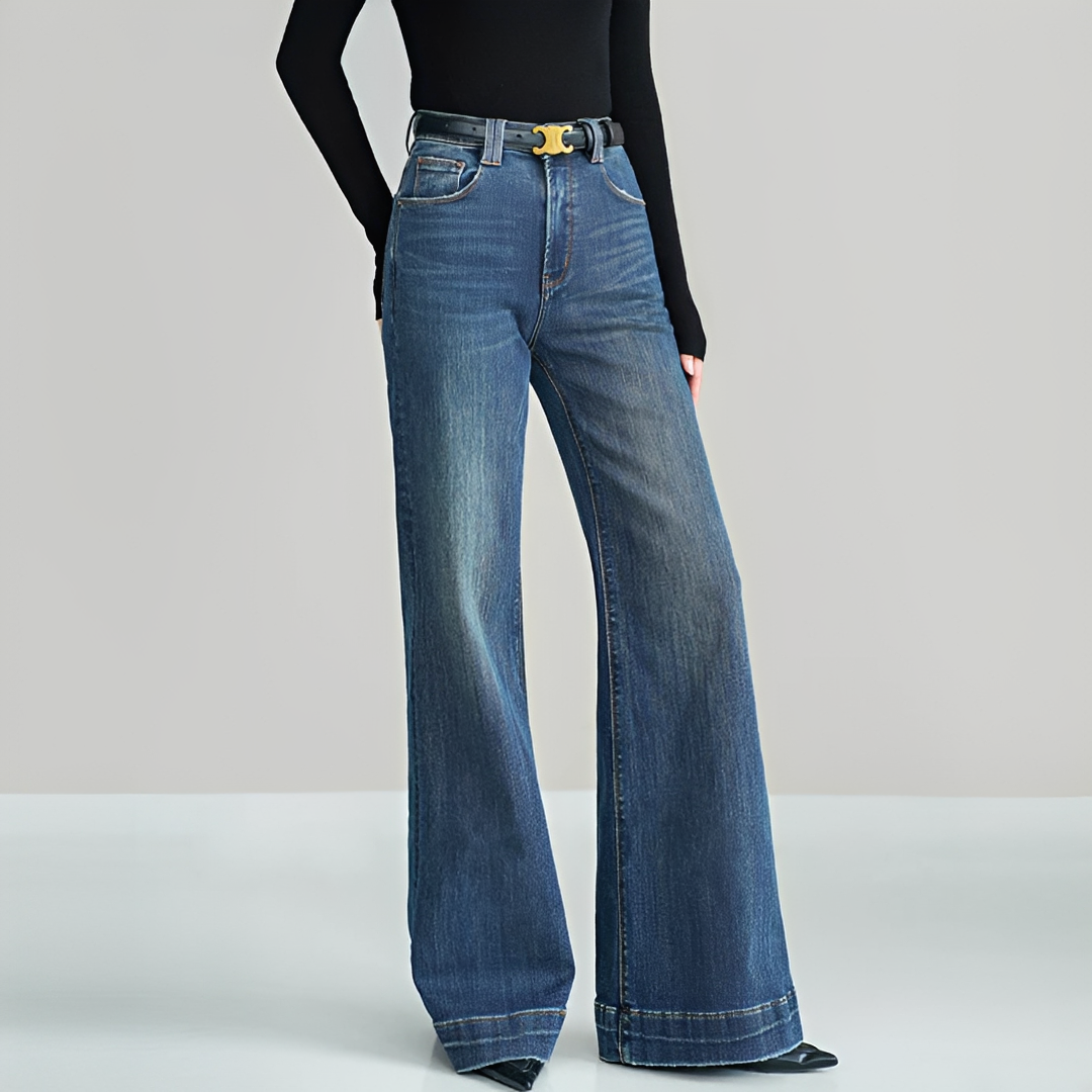 Tamia - Stylish Mid Waist Jeans
