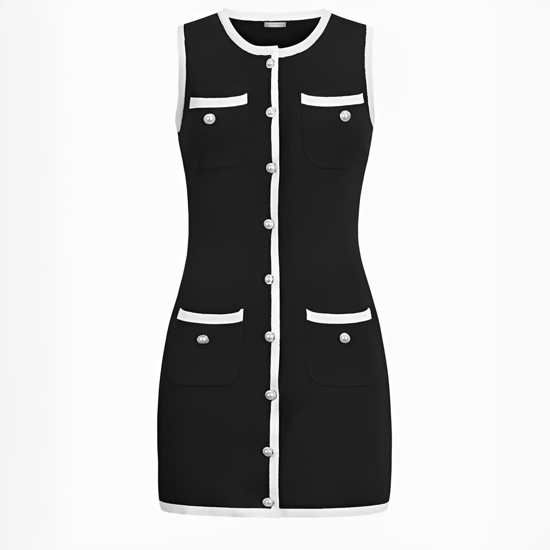 Delilah - Chic sleeveless short dress