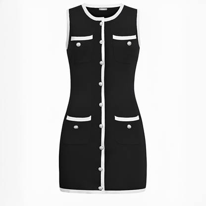 Delilah - Chic sleeveless short dress