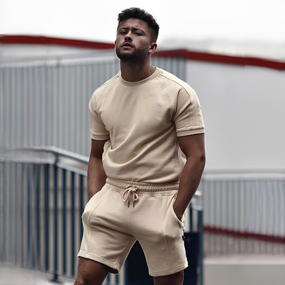Drake - Men's t-shirt and shorts set - for warm days