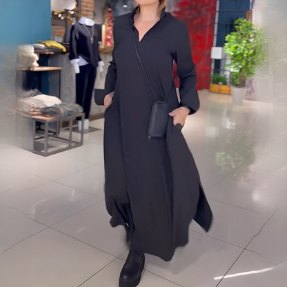 Cassie - Relaxed Long Sleeve Dress